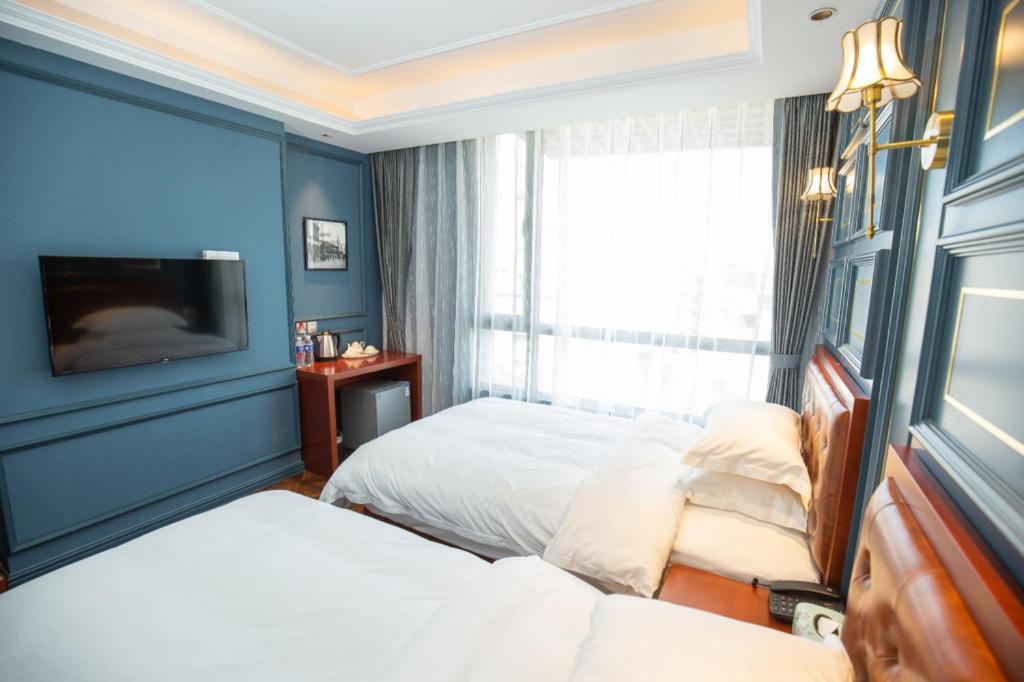 Yitingzhenshe Hotel Beijing Qianmen Exteriör bild