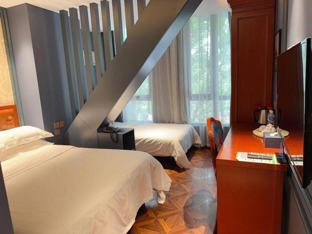 Yitingzhenshe Hotel Beijing Qianmen Exteriör bild