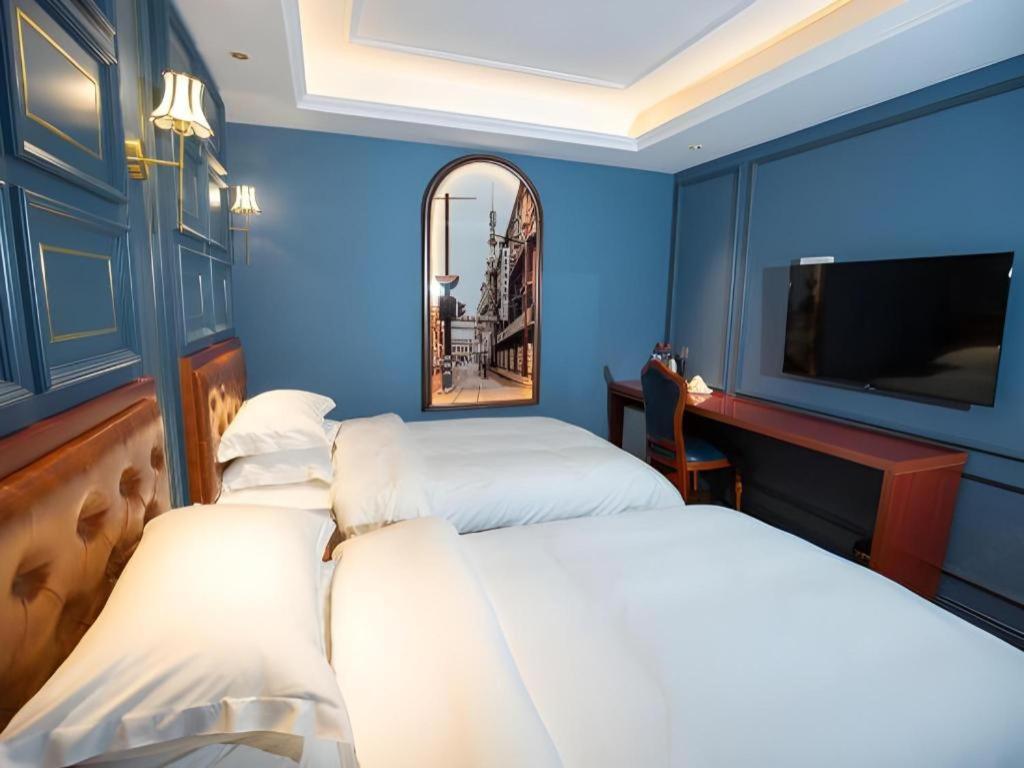 Yitingzhenshe Hotel Beijing Qianmen Exteriör bild